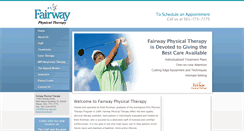 Desktop Screenshot of fairway-pt.com